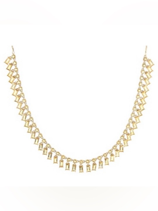 Gold/Citrine Necklace